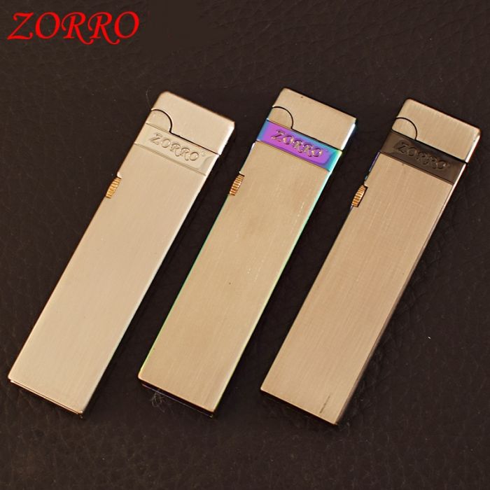 Бензинова Запальничка ZORRO в ультратонкому (Slim) корпусі