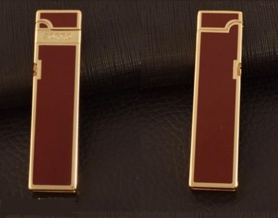 Класична Бензинова Запальничка ZORRO Бордово-Золота