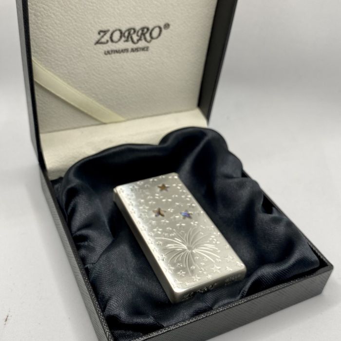 Бензинова запальничка Zorro Срібна Ніч