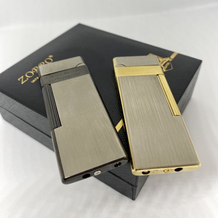 Газова запальничка ZORRO серії "ULTIMATE JUSTICE" металік/чорний