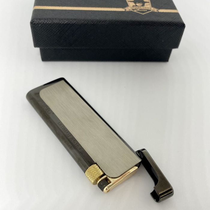 Запальничка Газова Zorro (Металік/Чорний) | Серія Ultimate Justice