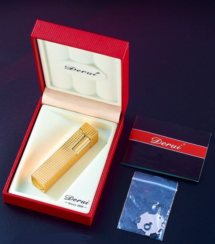 Бензинова Запальничка Derui (Модель з Гравіюванням)