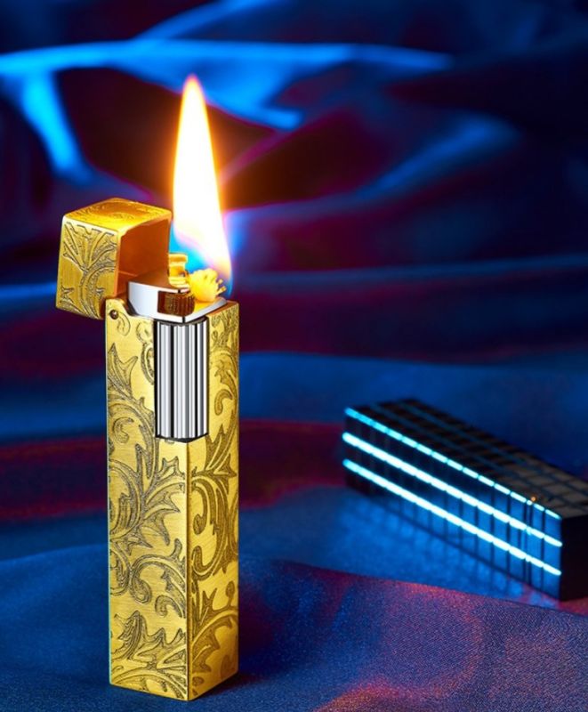 Бензинова Запальничка Derui (Модель з Гравіюванням)