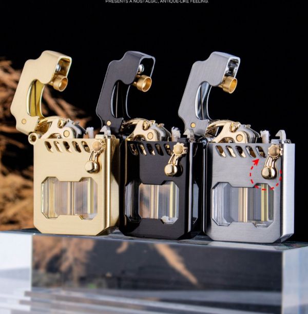 Запальничка бензинова ZORRO колір чорний